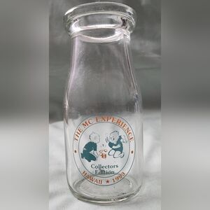 The MC Experience Collectors Edition Milk  Bottle HAWAII vintage Milk Bottle